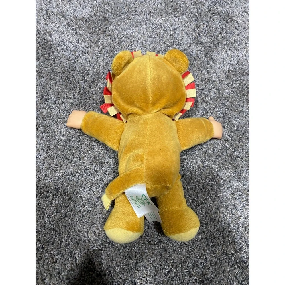 Cabbage Patch Kids Cuties Lion Plush Doll Yellow Red Mane Collectible Toy CPK